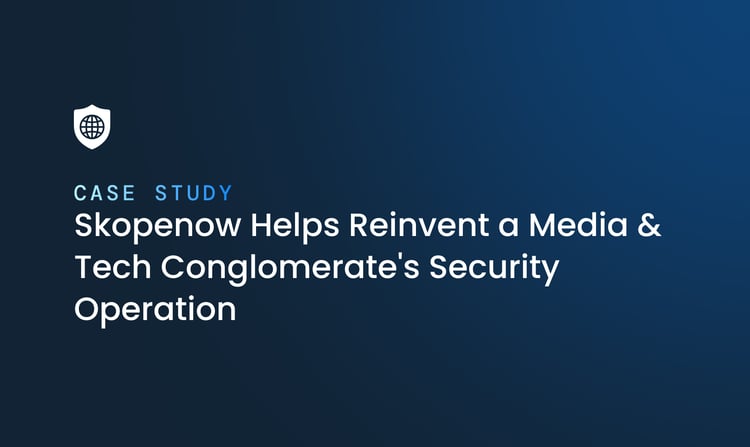 Case Study: Reinventing a Media & Tech Conglomerate's Security Operation with OSINT